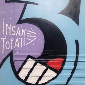 Painting, Les Bleus de St Laz Insane Totally, Honet