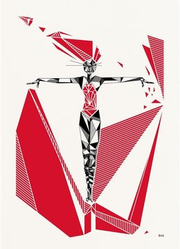 Print, Oru Serigraff Base, Stoul