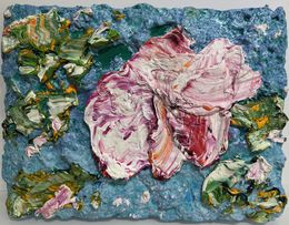 Painting, Fleur, Pascal Courcelles