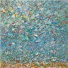 Gemälde, Liberté du Bleu, Pascal Courcelles