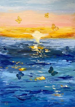 Painting, The Dream of the Dolphin, Maria Mikileva