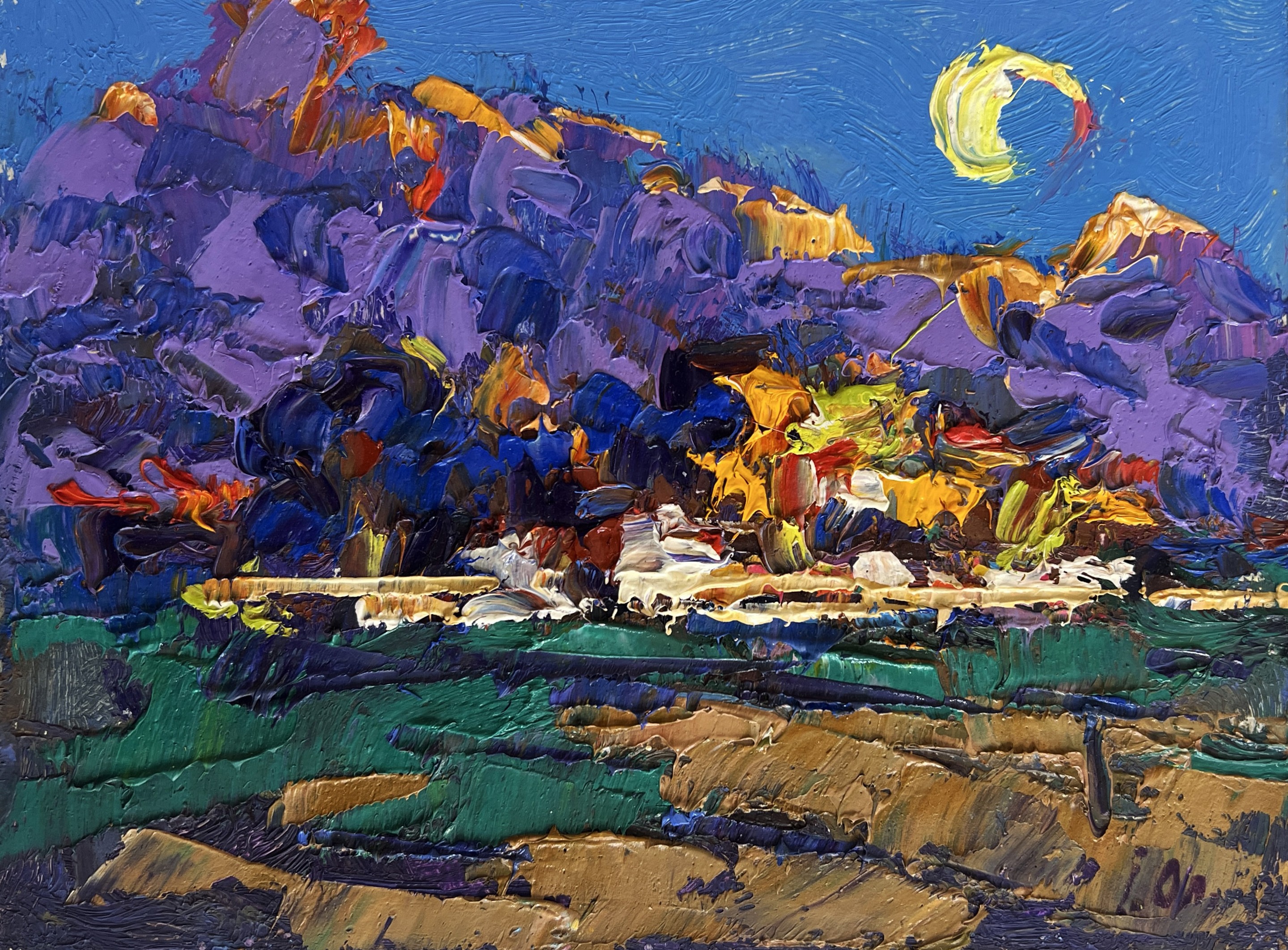 Ivanyuk Oleksiy, Morning summer moon Ivanyuk Oleksiy, Morning summer moon