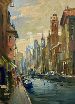 Gemälde, Reflection of Venice, Suprunchuk Yuriy