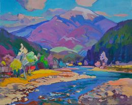 Gemälde, Kolochava Surroundings, Alexander Shandor