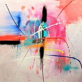 Gemälde, Impulsion abstraite, Alain Somma