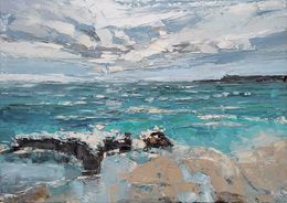 Painting, Cheveux dans les nuages, Milcheva Emilia