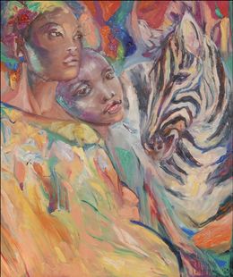 Peinture, Friends, Anna Privaloff