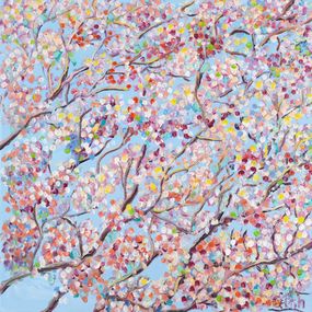 Painting, Enfin les sakuras, Sophie Petetin