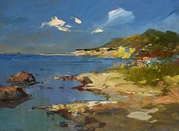 Gemälde, The quiet breath of the sea, Suprunchuk Yuriy