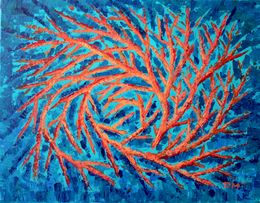 Painting, Light in the night, Denitsa Mihaylova