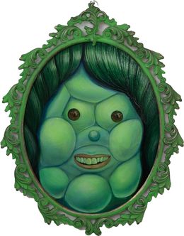 Painting, Ancestor Clone #16. Bubbles Aunt, Natasha Lelenco