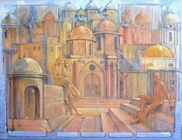 Painting, Cadiz 1, Rene Rikkelman