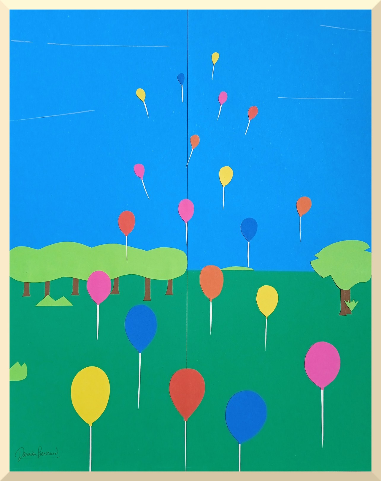 Damien Berrard, Les ballons Damien Berrard, Les ballons