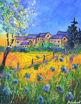 Peinture, Summer in my countryside, Pol Ledent