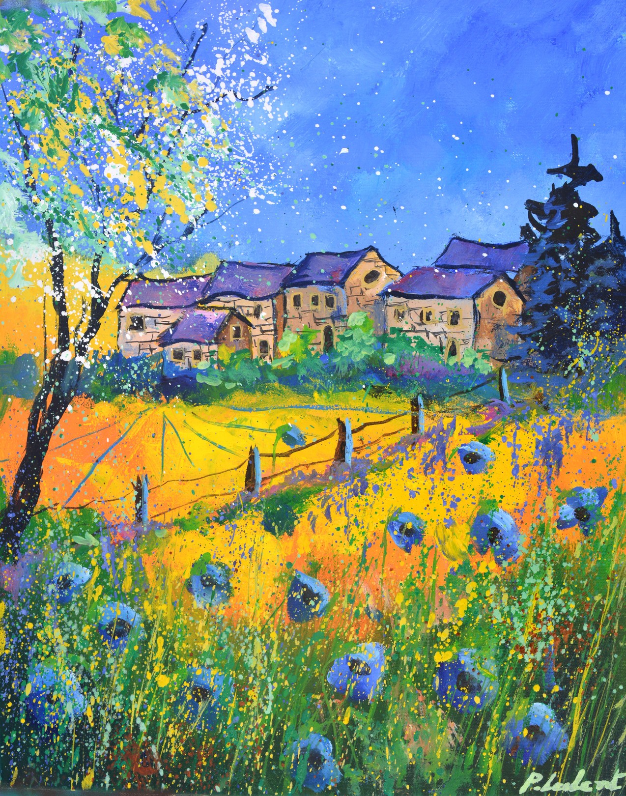 Pol Ledent, Summer in my countryside Pol Ledent, Summer in my countryside