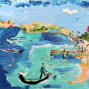 Gemälde, Plage Ramatuelle, Max Zuber