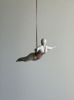 Sculpture, Flying woman, Mikaela Olovsson