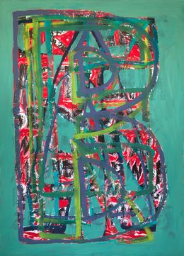Painting, B R E A K F A S T / (Eating) The Same Thing Every Day, Simon Findlay