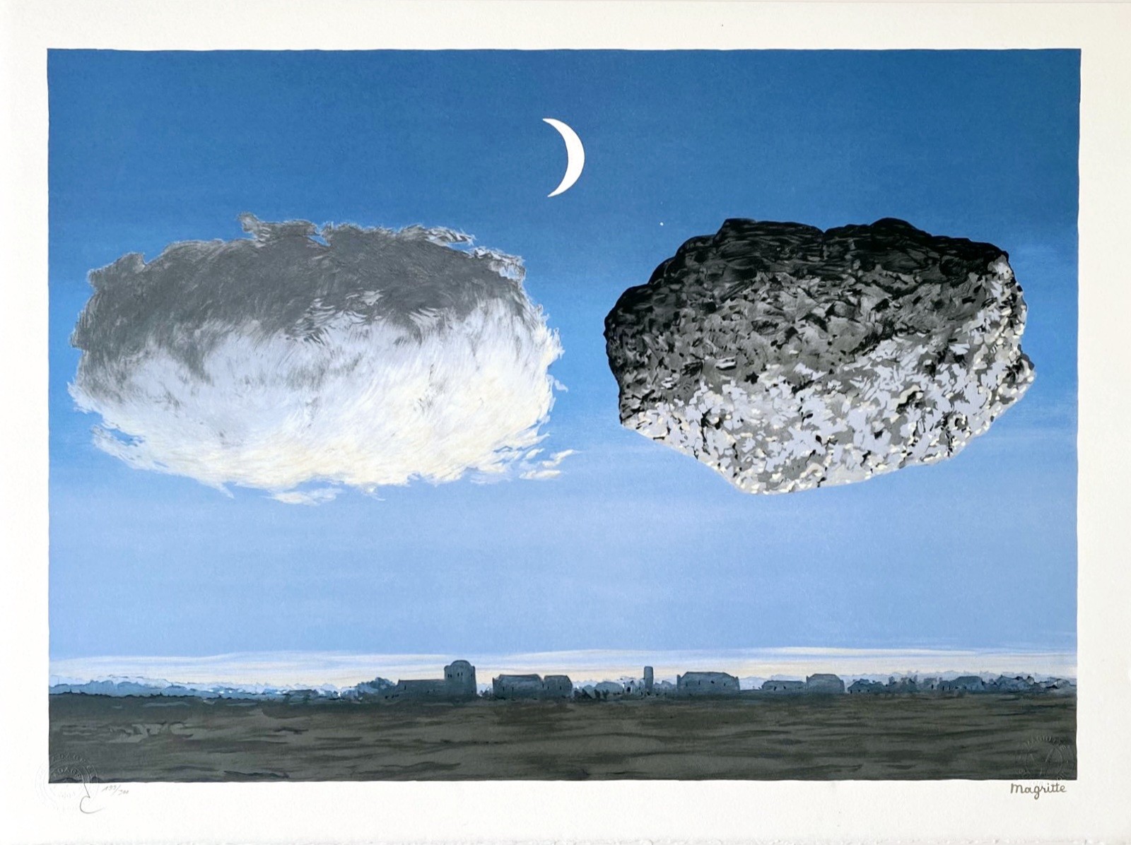 René Magritte, La Bataille de l'Argonne René Magritte, La Bataille de l'Argonne