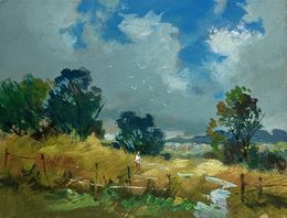 Painting, Warm breath of the field, Suprunchuk Yuriy