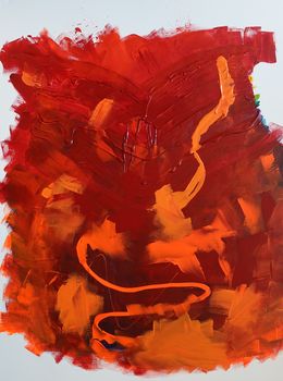 Peinture, Dripping Uterus, Nashali Rodriguez