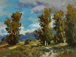 Painting, Rain is coming, Suprunchuk Yuriy