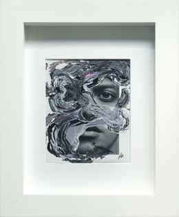 Fotografien, Bruno Mars portrait from the Nothing Stays Still Intervened by the artists., Hunter & Gatti