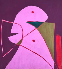 Peinture, Cuerpo Lila, Enrique Pichardo