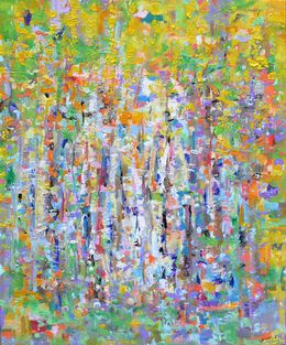 Gemälde, Birches, Borko Petrovic