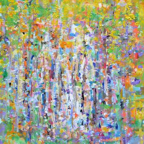 Gemälde, Birches, Borko Petrovic