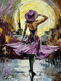 Painting, Dance with the City, Vahe Bagumyan