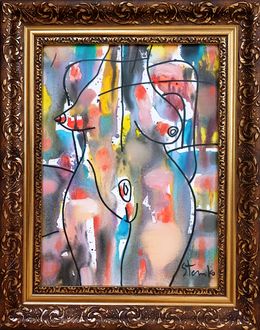 Gemälde, Rainy erotica-II, Stanislav Bojankov