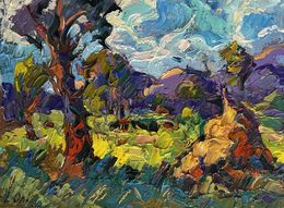 Gemälde, Green rustle of a sunny day, Ivanyuk Oleksiy