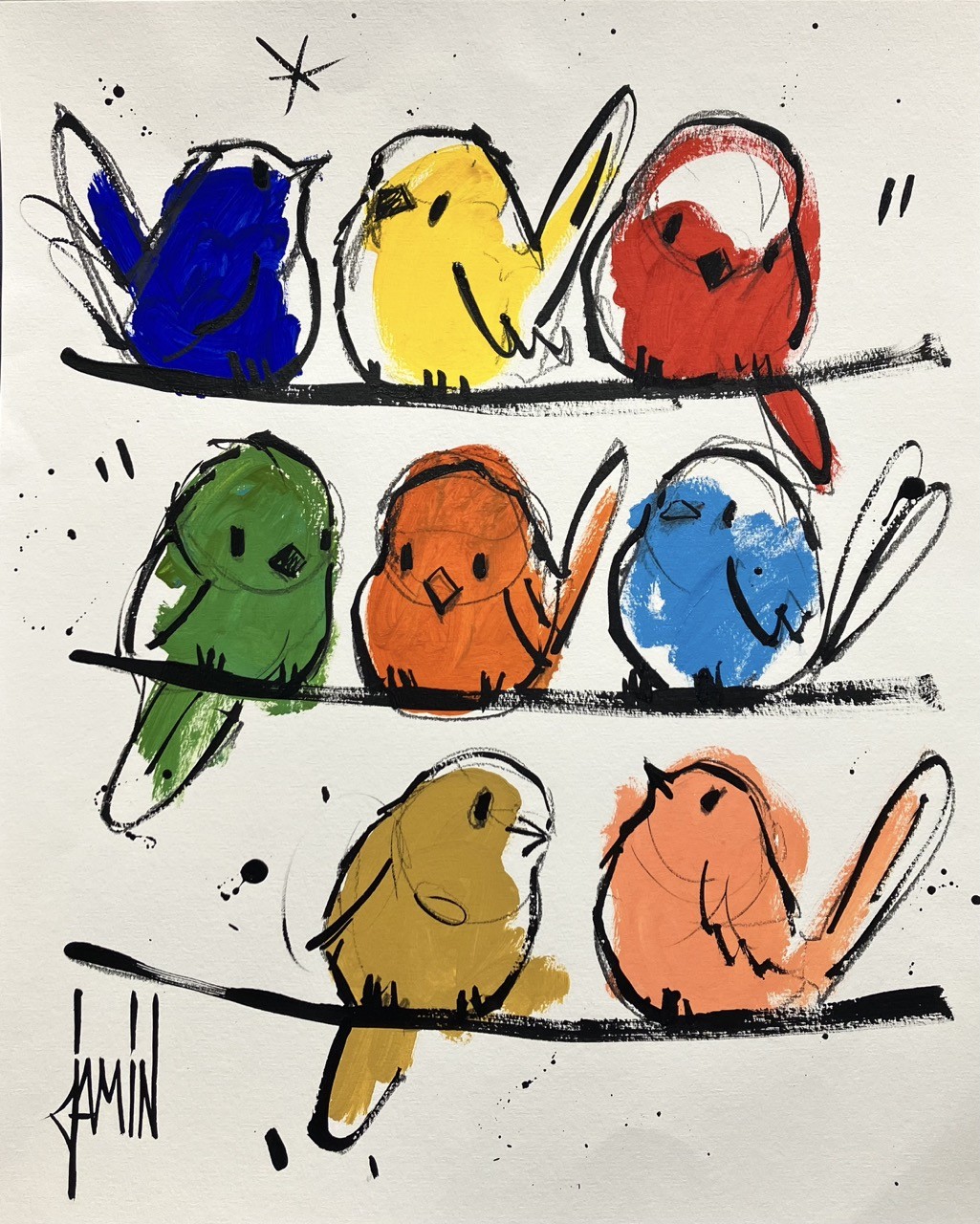 David Jamin, Les oiseaux voyageurs David Jamin, Les oiseaux voyageurs