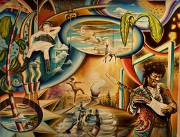 Peinture, Sans titre, Alexander Deanesi