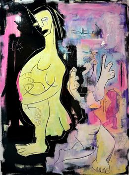Peinture, Sans titre, Julien Marinetti