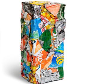 Skulpturen, Compression de canettes, César Baldaccini