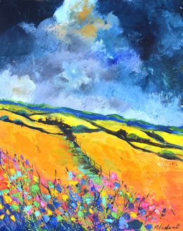 Peinture, Summer path, Pol Ledent