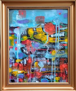 Painting, Rainy impressions-XXII, Stanislav Bojankov
