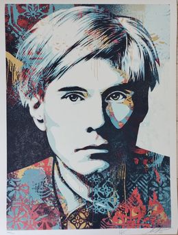 Print, Warhol Collage (Color), Shepard Fairey (Obey)