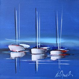 Gemälde, Blue, Eric Munsch