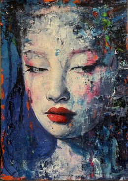 Gemälde, Geisha, Michelino Iorizzo