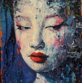 Gemälde, Geisha, Michelino Iorizzo