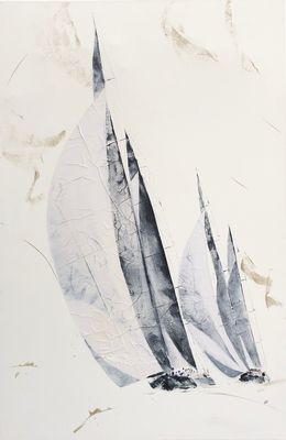 Gemälde, Au coude à coude, Alain Abramatic