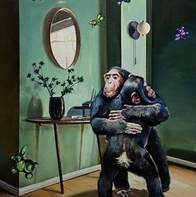 Peinture, Family housewarming, Konovalov Igor