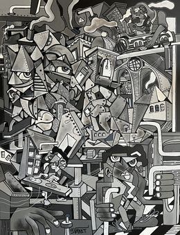 Painting, Reflets d’une époque, AKET
