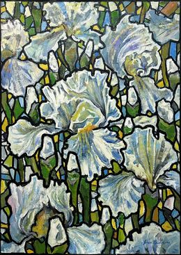 Gemälde, Irises, Andrii Chebotaru