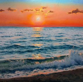 Painting, Sunset 07, Garry Arzumanyan