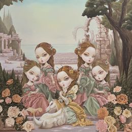 Gemälde, Tention of Nymphes, Eunjoo Kim