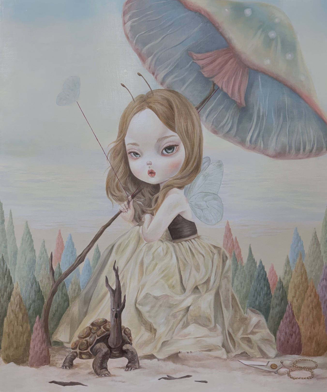 Eunjoo Kim, Red Thread (a wounded branch) Eunjoo Kim, Red Thread (a wounded branch)